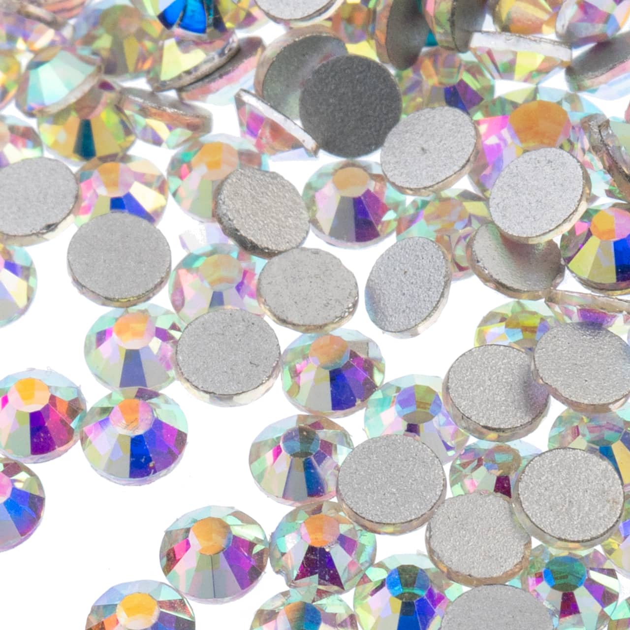 John Bead Crystal Lane SS30 Glass Round Flatback Rhinestones, 288ct.